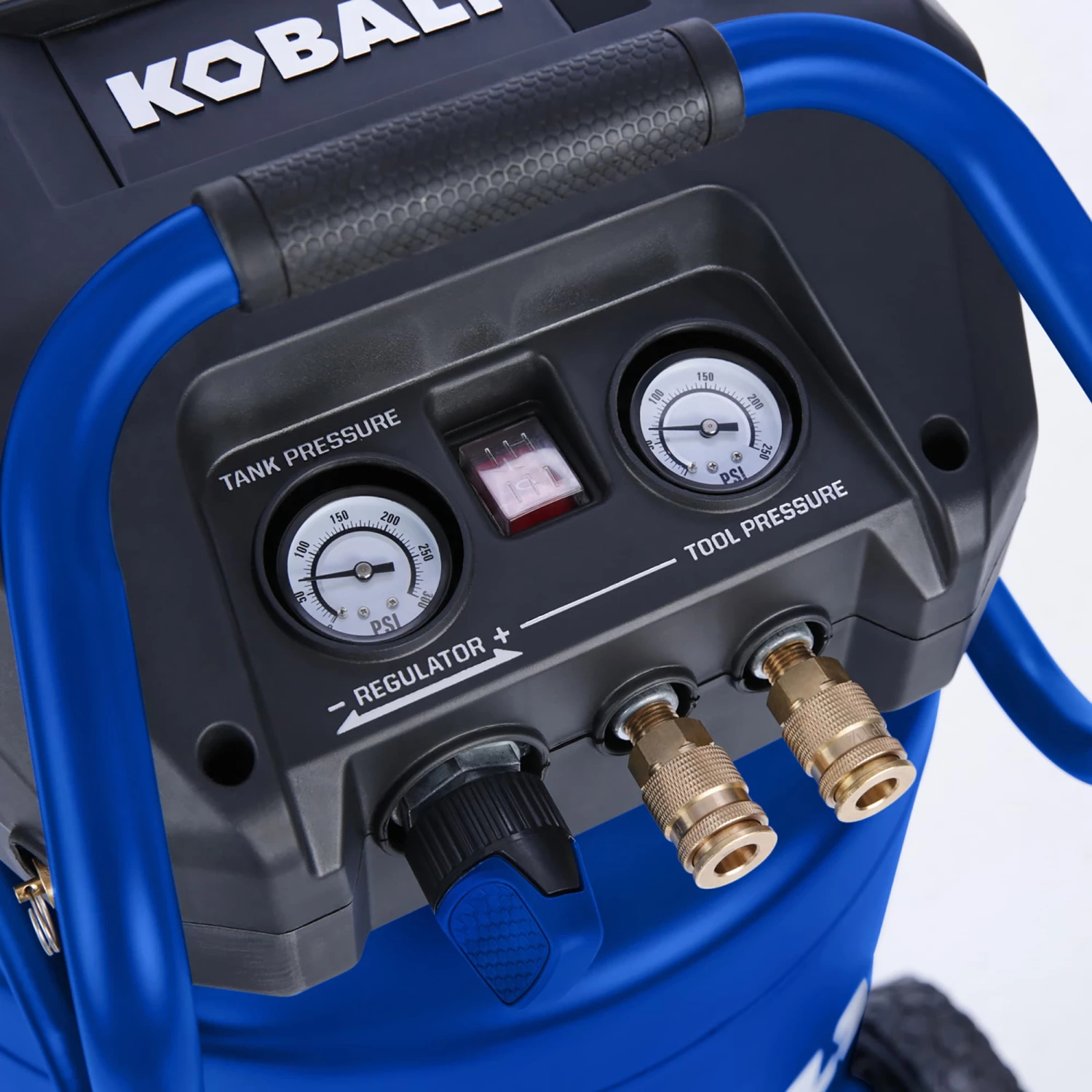 Kobalt Air Compressors 20-Gallon Single Stage Portable Corded Electric Vertical Air Compressor 6 Kobalt Air Compressors 20-Gallon Single Stage Portable Corded Electric Vertical Air Compressor - Image 6