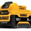 DEWALT Power Tool Batteries & Chargers 12-Volt Max 5 Amp-Hour Lithium Power Tool Battery