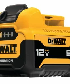 DEWALT Power Tool Batteries & Chargers 12-Volt Max 5 Amp-Hour Lithium Power Tool Battery