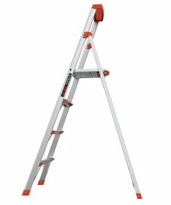 Little Giant Ladders Step Ladders Flip-N-Lite M6 Aluminum 6-ft Type 1A- 300-lb Capacity Platform Step Ladder -Craftsman Sales Shop 41460068