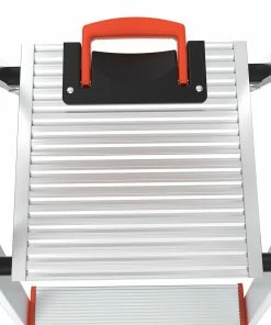 Little Giant Ladders Step Ladders Flip-N-Lite M6 Aluminum 6-ft Type 1A- 300-lb Capacity Platform Step Ladder -Craftsman Sales Shop 41460071