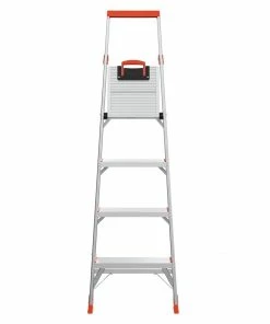 Little Giant Ladders Step Ladders Flip-N-Lite M6 Aluminum 6-ft Type 1A- 300-lb Capacity Platform Step Ladder -Craftsman Sales Shop 41460074