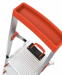 Little Giant Ladders Step Ladders Flip-N-Lite M6 Aluminum 6-ft Type 1A- 300-lb Capacity Platform Step Ladder -Craftsman Sales Shop 41460079