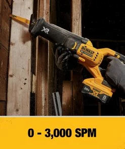 DEWALT Reciprocating Saws XR POWER DETECT 20-volt Max Variable Speed Brushless Cordless Reciprocating Saw (Tool Only) -Craftsman Sales Shop 41607211