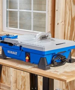 Kobalt Tile Saws 7-in 6-Amp Wet Tabletop Sliding Table Tile Saw 17 Kobalt Tile Saws 7-in 6-Amp Wet Tabletop Sliding Table Tile Saw -Craftsman Sales Shop 41973212
