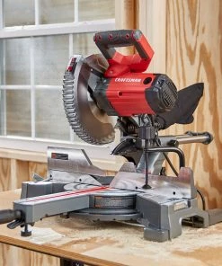 CRAFTSMAN Miter Saws 10-in 15 Amps Single Bevel Sliding Corded Miter Saw -Craftsman Sales Shop 41973213