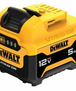 DEWALT Power Tool Batteries & Chargers 12-Volt Max 5 Amp-Hour Lithium Power Tool Battery -Craftsman Sales Shop 42056343