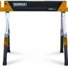 TOUGHBUILT Saw Horses 40.3-in W x 32-in H Adjustable Steel Saw Horse (1300-lb Capacity)