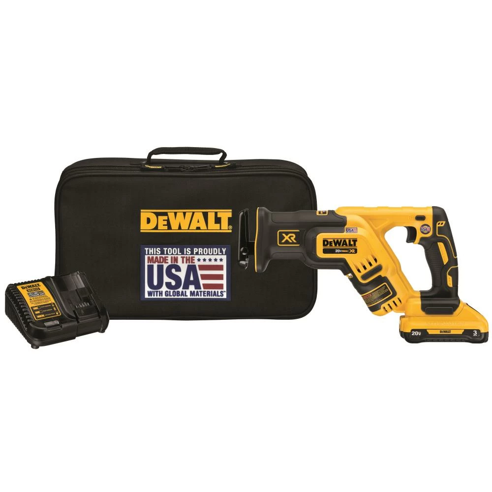 DEWALT Reciprocating Saws XR 20-volt Max Variable Speed Brushless Cordless Reciprocating Saw (Charger Included and Battery Included) 1 DEWALT Reciprocating Saws XR 20-volt Max Variable Speed Brushless Cordless Reciprocating Saw (Charger Included and Battery Included)