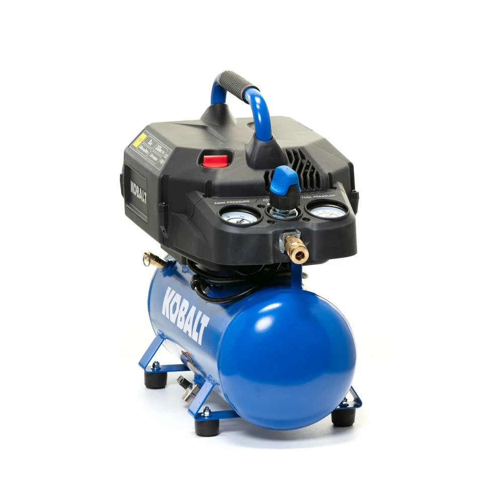 Kobalt Air Compressors 3-Gallon Single Stage Portable Corded Electric Hot Dog Air Compressor 4 Kobalt Air Compressors 3-Gallon Single Stage Portable Corded Electric Hot Dog Air Compressor - Image 4