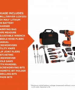 BLACK+DECKER Household Tool Sets 68-Piece Household Tool Set -Craftsman Sales Shop 42277018