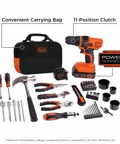 BLACK+DECKER Household Tool Sets 68-Piece Household Tool Set -Craftsman Sales Shop 42278035