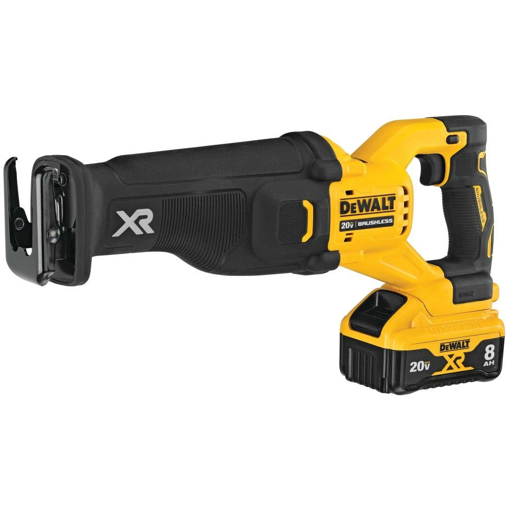 DEWALT Reciprocating Saws XR POWER DETECT 20-volt Max Variable Speed Brushless Cordless Reciprocating Saw (Charger Included and Battery Included) 8 DEWALT Reciprocating Saws XR POWER DETECT 20-volt Max Variable Speed Brushless Cordless Reciprocating Saw (Charger Included and Battery Included) - Image 8
