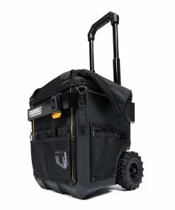 TOUGHBUILT Tool Bags Massive Mouth Hard Bottom Large Black Polyester 14-in Zippered Rolling Tool Bag 31 TOUGHBUILT Tool Bags Massive Mouth Hard Bottom Large Black Polyester 14-in Zippered Rolling Tool Bag -Craftsman Sales Shop 42348576