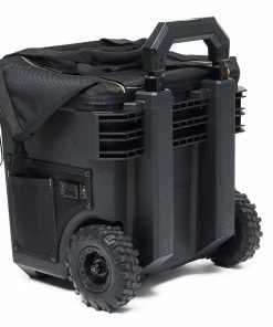 TOUGHBUILT Tool Bags Massive Mouth Hard Bottom Large Black Polyester 14-in Zippered Rolling Tool Bag 35 TOUGHBUILT Tool Bags Massive Mouth Hard Bottom Large Black Polyester 14-in Zippered Rolling Tool Bag -Craftsman Sales Shop 42348578