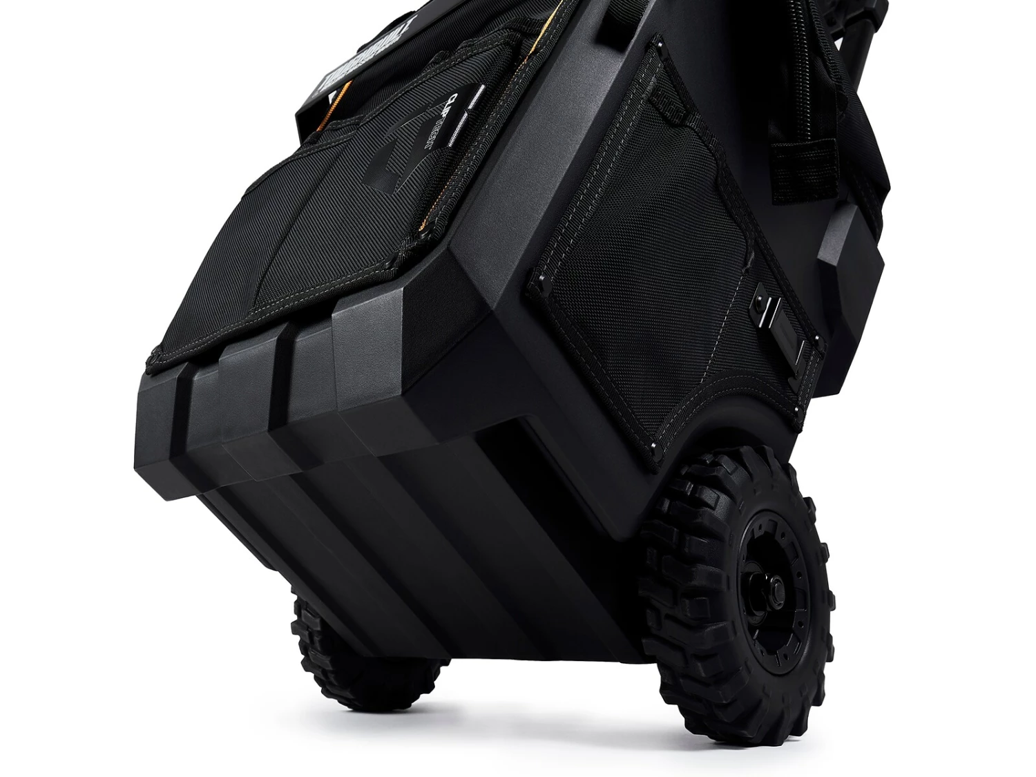 TOUGHBUILT Tool Bags Massive Mouth Hard Bottom Large Black Polyester 14-in Zippered Rolling Tool Bag 11 TOUGHBUILT Tool Bags Massive Mouth Hard Bottom Large Black Polyester 14-in Zippered Rolling Tool Bag - Image 11