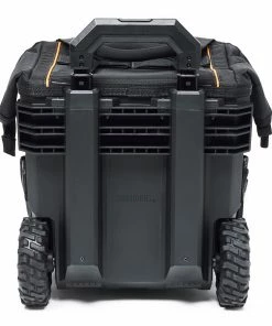 TOUGHBUILT Tool Bags Massive Mouth Hard Bottom Large Black Polyester 14-in Zippered Rolling Tool Bag 36 TOUGHBUILT Tool Bags Massive Mouth Hard Bottom Large Black Polyester 14-in Zippered Rolling Tool Bag -Craftsman Sales Shop 42348585