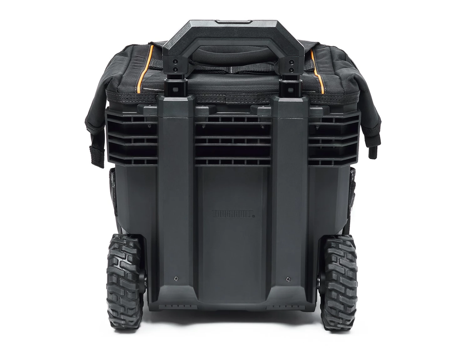 TOUGHBUILT Tool Bags Massive Mouth Hard Bottom Large Black Polyester 14-in Zippered Rolling Tool Bag 17 TOUGHBUILT Tool Bags Massive Mouth Hard Bottom Large Black Polyester 14-in Zippered Rolling Tool Bag - Image 17