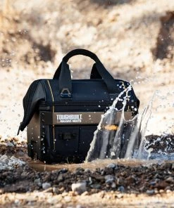 TOUGHBUILT Tool Bags Hard Bottom Large Black Polyester 16-in Tool Bag 23 TOUGHBUILT Tool Bags Hard Bottom Large Black Polyester 16-in Tool Bag -Craftsman Sales Shop 42356847