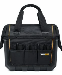 TOUGHBUILT Tool Bags Hard Bottom Large Black Polyester 16-in Tool Bag 33 TOUGHBUILT Tool Bags Hard Bottom Large Black Polyester 16-in Tool Bag -Craftsman Sales Shop 42356850
