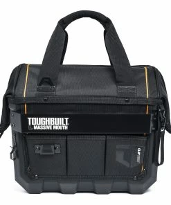 TOUGHBUILT Tool Bags Hard Bottom Large Black Polyester 16-in Tool Bag 29 TOUGHBUILT Tool Bags Hard Bottom Large Black Polyester 16-in Tool Bag -Craftsman Sales Shop 42356854