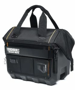 TOUGHBUILT Tool Bags Hard Bottom Large Black Polyester 16-in Tool Bag 30 TOUGHBUILT Tool Bags Hard Bottom Large Black Polyester 16-in Tool Bag -Craftsman Sales Shop 42356863