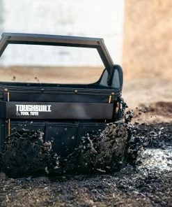 TOUGHBUILT Tool Bags Large Black Polyester 16-in Tool Tote -Craftsman Sales Shop 42356912