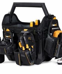 TOUGHBUILT Tool Bags Large Black Polyester 16-in Tool Tote -Craftsman Sales Shop 42356913