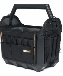 TOUGHBUILT Tool Bags Large Black Polyester 16-in Tool Tote -Craftsman Sales Shop 42356916