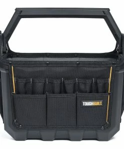TOUGHBUILT Tool Bags Large Black Polyester 16-in Tool Tote -Craftsman Sales Shop 42356920