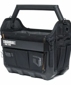 TOUGHBUILT Tool Bags Large Black Polyester 16-in Tool Tote -Craftsman Sales Shop 42356930