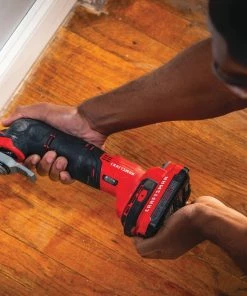 CRAFTSMAN Oscillating Tool Kits V20 11-Piece 20-volt Max Variable Speed Oscillating Multi-Tool Kit with Soft Case (1-Battery Included) -Craftsman Sales Shop 42366746