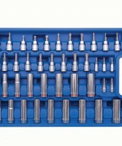 Kobalt Mechanics Tool Sets 250-Piece Standard (SAE) and Metric Combination Polished Chrome Mechanics Tool Set (1/4-in; 3/8-in) -Craftsman Sales Shop 42394139 scaled