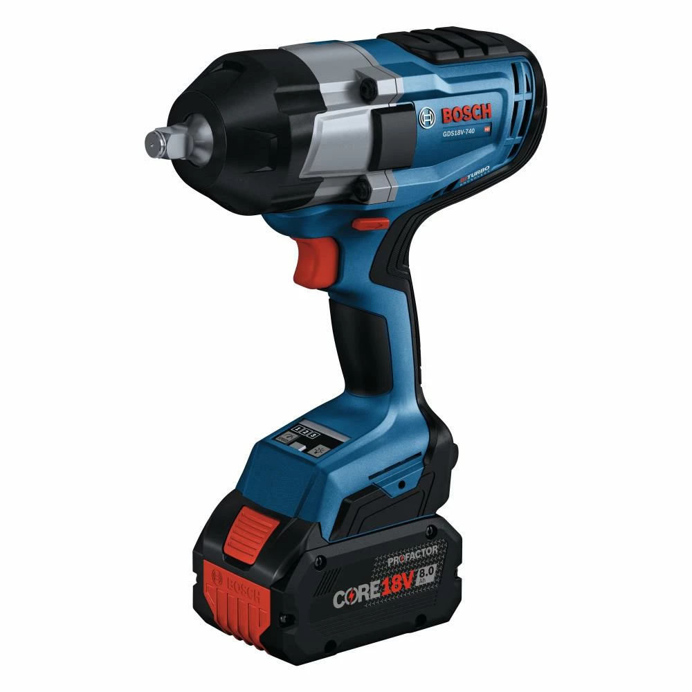 Bosch Impact Wrenches PROFACTOR 18-volt Variable Speed Brushless 1/2-in square Drive Cordless Impact Wrench (Tool Only) 4 Bosch Impact Wrenches PROFACTOR 18-volt Variable Speed Brushless 1/2-in square Drive Cordless Impact Wrench (Tool Only) - Image 4
