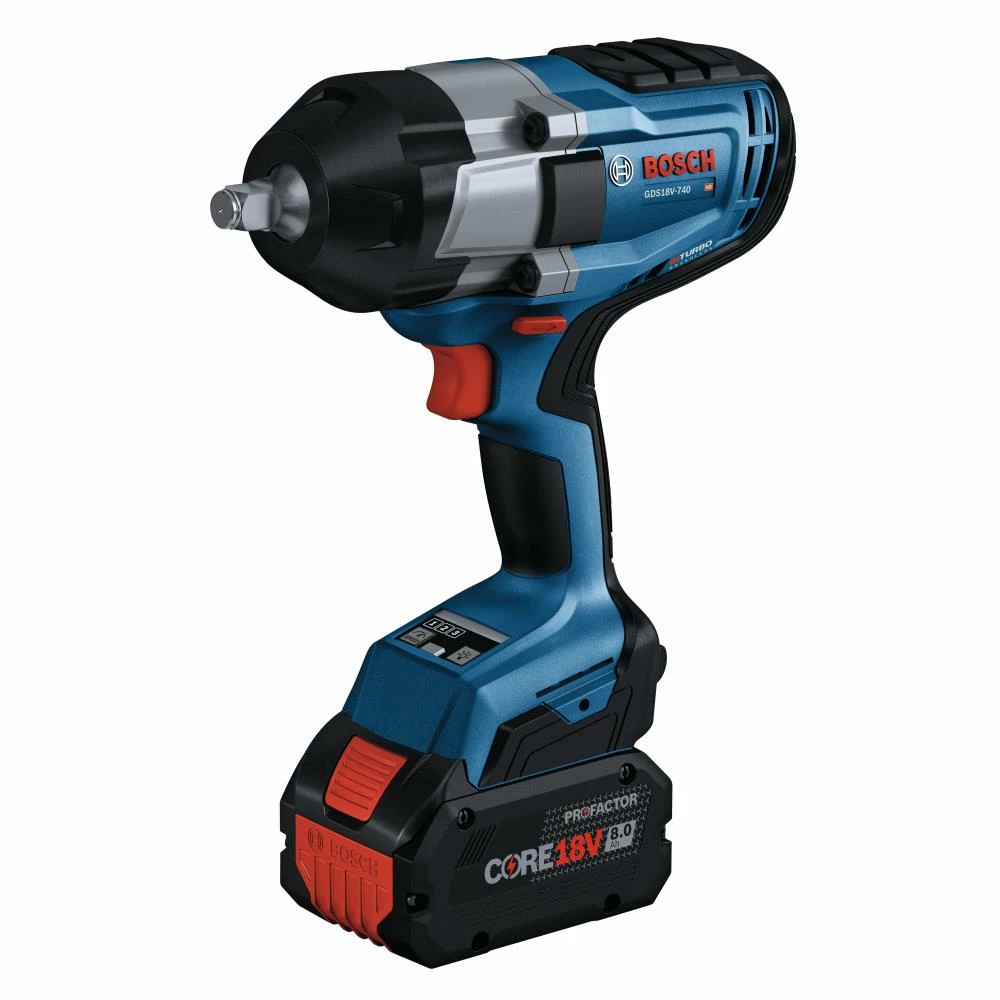 Bosch Impact Wrenches PROFACTOR 18-volt Variable Speed Brushless 1/2-in square Drive Cordless Impact Wrench (Tool Only) 7 Bosch Impact Wrenches PROFACTOR 18-volt Variable Speed Brushless 1/2-in square Drive Cordless Impact Wrench (Tool Only) - Image 7