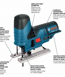 Bosch Jigsaws 12-Volt Variable Speed Keyless Cordless Jigsaw(Battery Not Included) -Craftsman Sales Shop 42679239