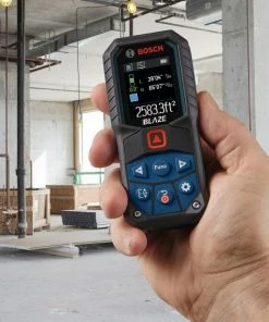 Bosch Laser Distance Measurers BLAZE 165-ft Indoor Laser Distance Measurer with Backlit Display -Craftsman Sales Shop 42711739