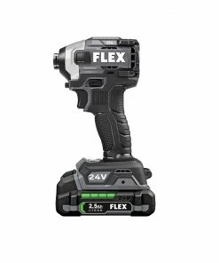 FLEX Power Tool Combo Kits 2-Tool 24-Volt Brushless Power Tool Combo Kit with Soft Case (2-Batteries Included and Charger Included) -Craftsman Sales Shop 43086257