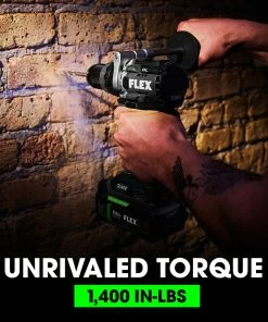 FLEX Power Tool Combo Kits 2-Tool 24-Volt Brushless Power Tool Combo Kit with Soft Case (2-Batteries Included and Charger Included) -Craftsman Sales Shop 43086260