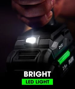 FLEX Impact Drivers 24-volt 1/4-in Variable Speed Brushless Cordless Impact Driver (2-Batteries Included) -Craftsman Sales Shop 43086389