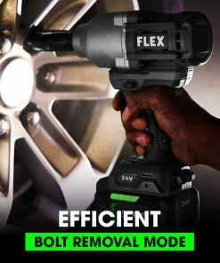 FLEX Impact Wrenches 24-volt Variable Speed Brushless 1/2-in Drive Cordless Impact Wrench (1-Battery Included) 17 FLEX Impact Wrenches 24-volt Variable Speed Brushless 1/2-in Drive Cordless Impact Wrench (1-Battery Included) -Craftsman Sales Shop 43086396