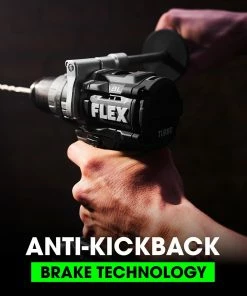 FLEX Hammer Drills 1/2-in 24-volt Variable Speed Brushless Cordless Hammer Drill (2-Batteries Included) -Craftsman Sales Shop 43120327