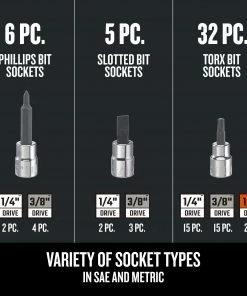 CRAFTSMAN Mechanics Tool Sets 299-Piece Standard (SAE) Polished Chrome Mechanics Tool Set 10 CRAFTSMAN Mechanics Tool Sets 299-Piece Standard (SAE) Polished Chrome Mechanics Tool Set -Craftsman Sales Shop 43123068