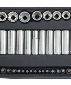 CRAFTSMAN Mechanics Tool Sets 224-Piece Standard (SAE) and Metric Combination Polished Chrome Mechanics Tool Set (1/4-in; 3/8-in) 9 CRAFTSMAN Mechanics Tool Sets 224-Piece Standard (SAE) and Metric Combination Polished Chrome Mechanics Tool Set (1/4-in; 3/8-in) -Craftsman Sales Shop 43185225