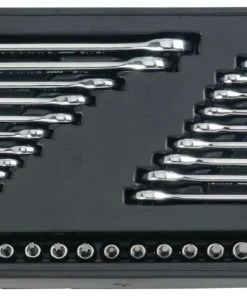 CRAFTSMAN Mechanics Tool Sets 308-Piece Standard (SAE) and Metric Combination Polished Chrome Mechanics Tool Set (1/4-in; 3/8-in) 11 CRAFTSMAN Mechanics Tool Sets 308-Piece Standard (SAE) and Metric Combination Polished Chrome Mechanics Tool Set (1/4-in; 3/8-in) -Craftsman Sales Shop 43236108