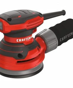 CRAFTSMAN Power Sanders 120-Volt 3-Amp Corded Random Orbital Sander with Dust Management -Craftsman Sales Shop 43277938