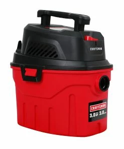 CRAFTSMAN Shop Vacuums 3-Gallon Corded Portable Wet/Dry Shop Vacuum (Corded) -Craftsman Sales Shop 43317394 scaled