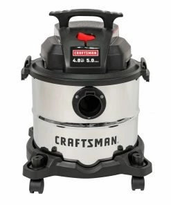 CRAFTSMAN Shop Vacuums 5-Gallon Corded Portable Wet/Dry Shop Vacuum (Corded) -Craftsman Sales Shop 43325917 scaled