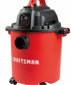 CRAFTSMAN Shop Vacuums 5-Gallon Corded Portable Wet/Dry Shop Vacuum -Craftsman Sales Shop 43350388 scaled