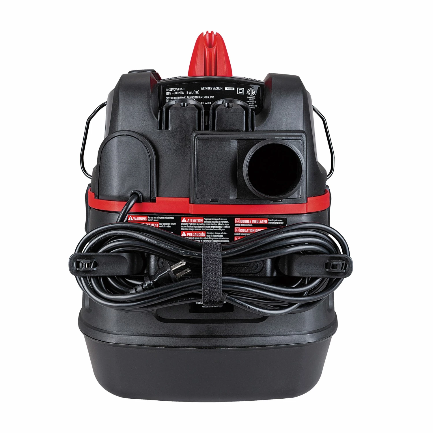 CRAFTSMAN Shop Vacuums 5-Gallon Corded Portable Wet/Dry Shop Vacuum 6 CRAFTSMAN Shop Vacuums 5-Gallon Corded Portable Wet/Dry Shop Vacuum - Image 6